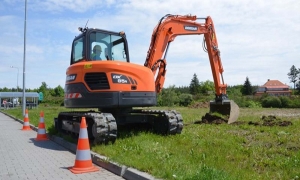 Miniescavatore DX85r-3 Doosan